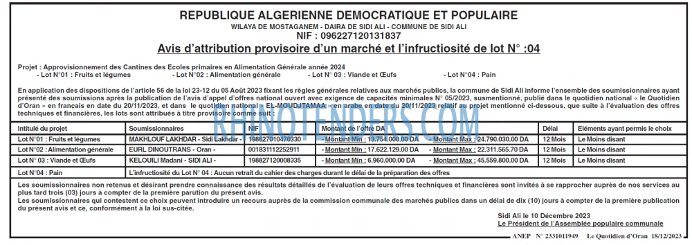 Le Quotidien d'Oran