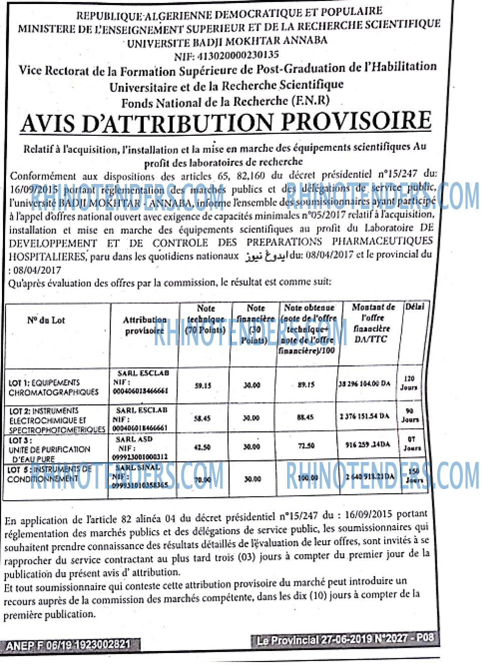LE PROVINCIAL
