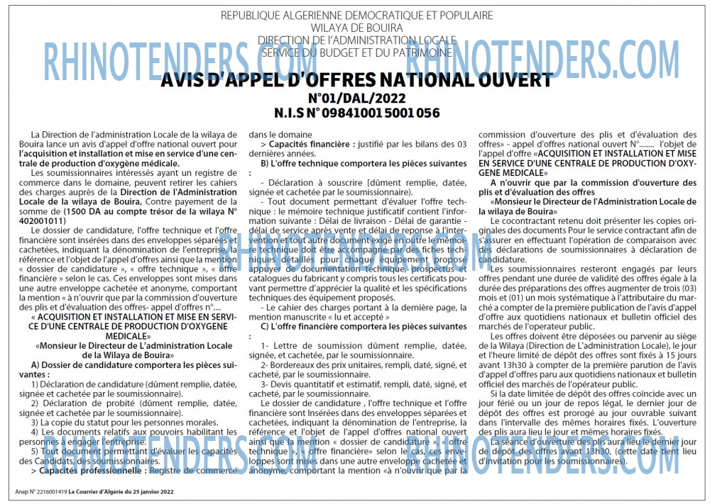 Le Courrier d'Algerie