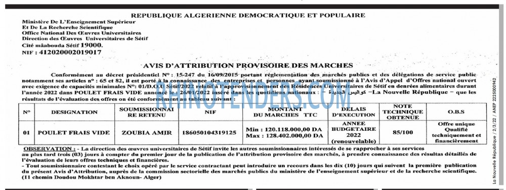 NOUVELLE REPUBLIQUE