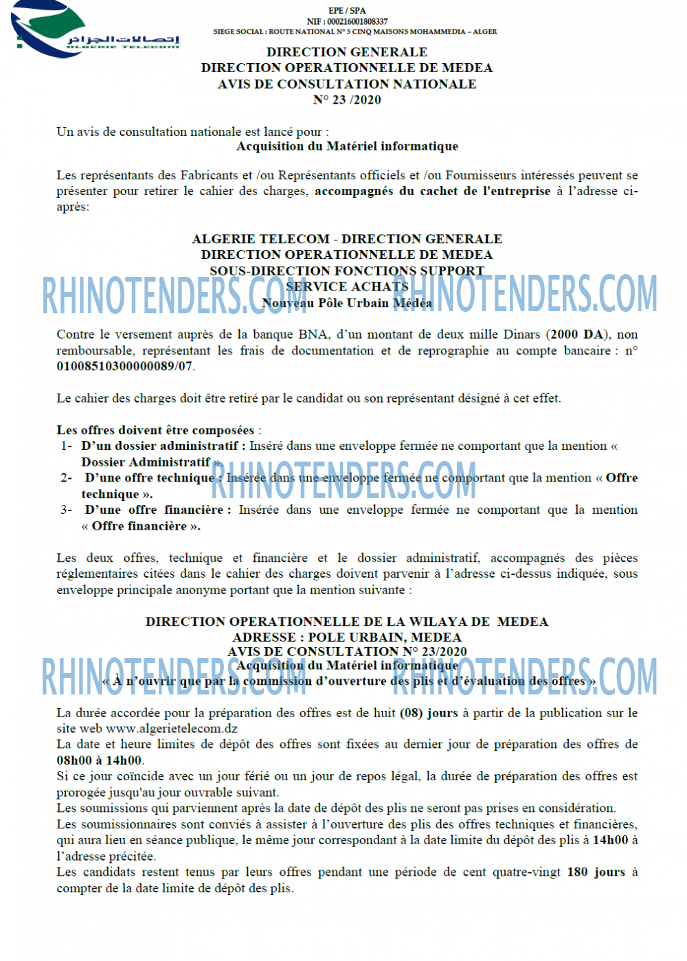 Algérie Télécom