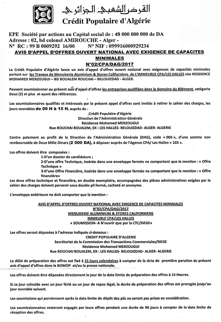 LE SOIR D'ALGERIE
