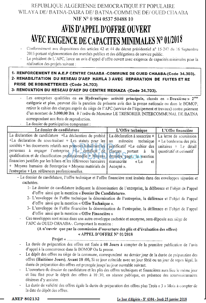 Le Jour d'Algérie