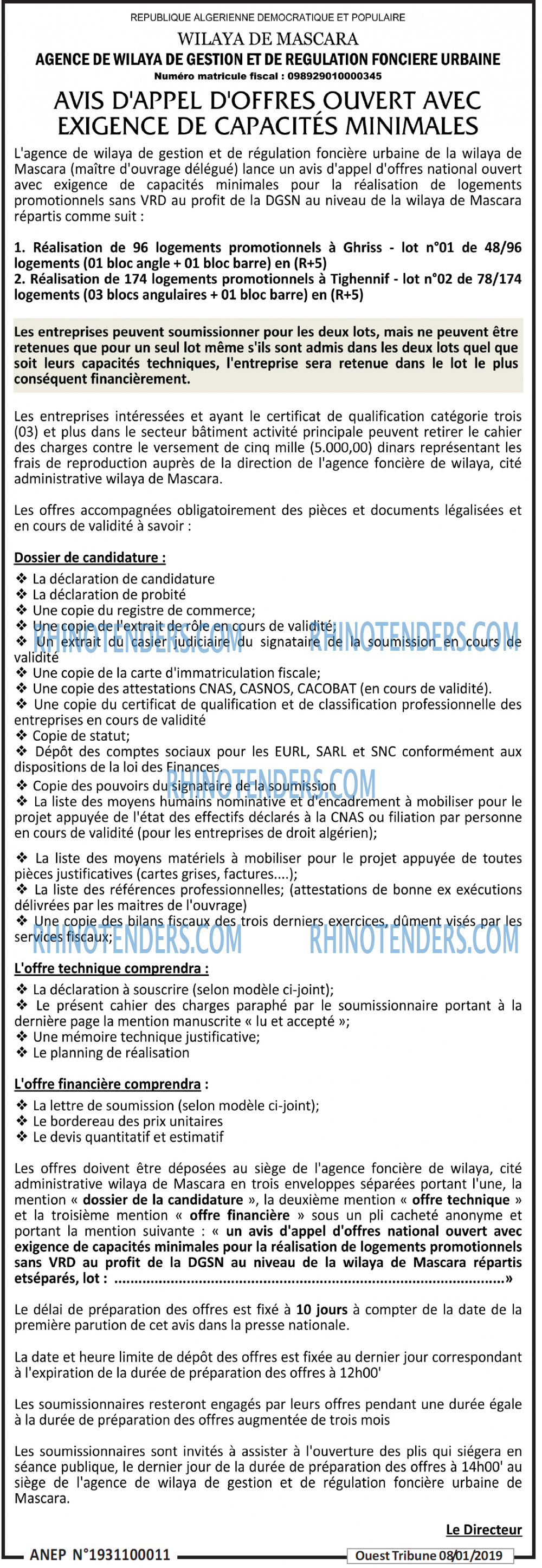 ouest TRIBUNE