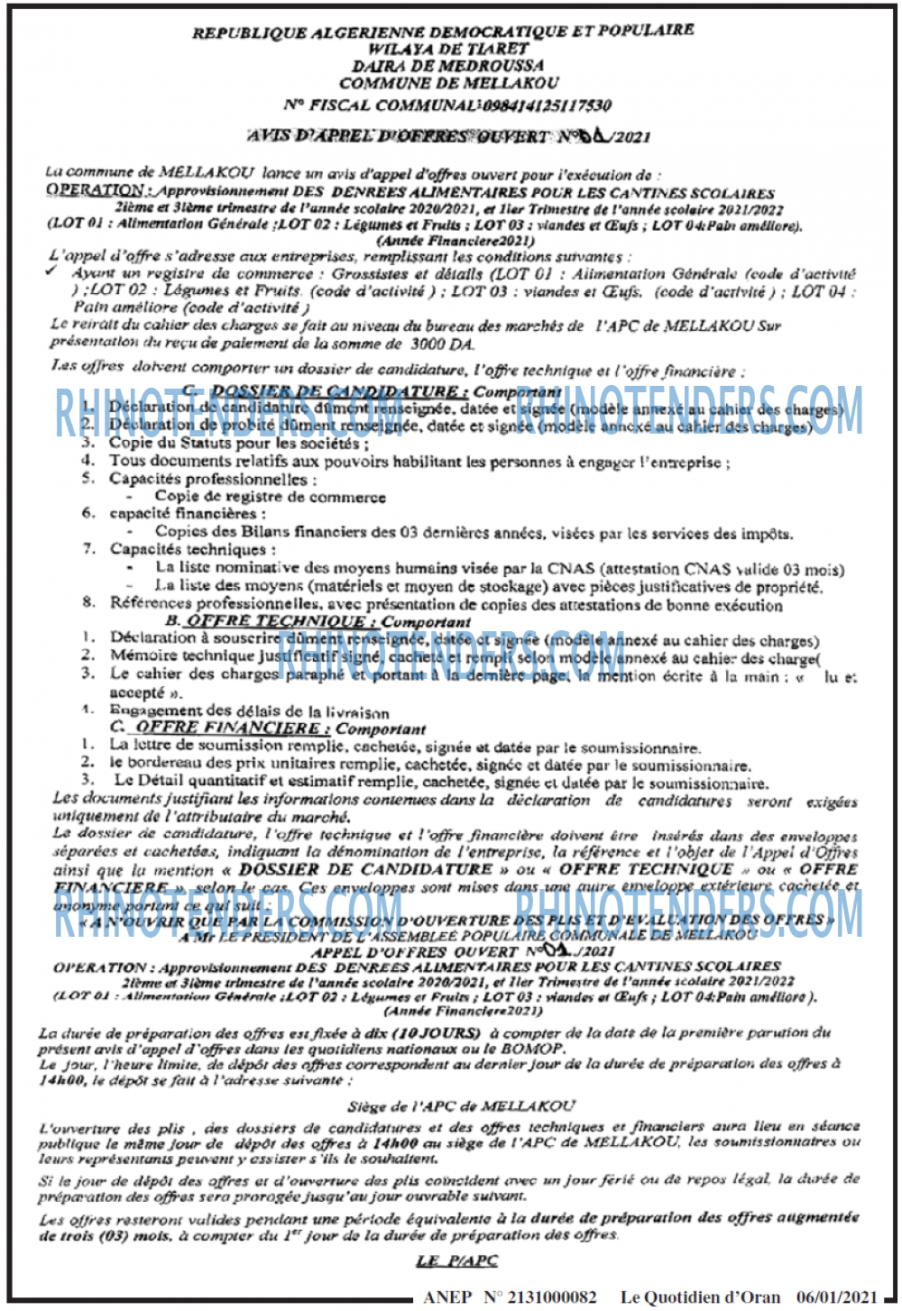 Le Quotidien d'Oran