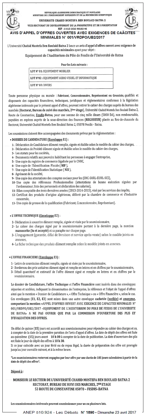 Les Debats