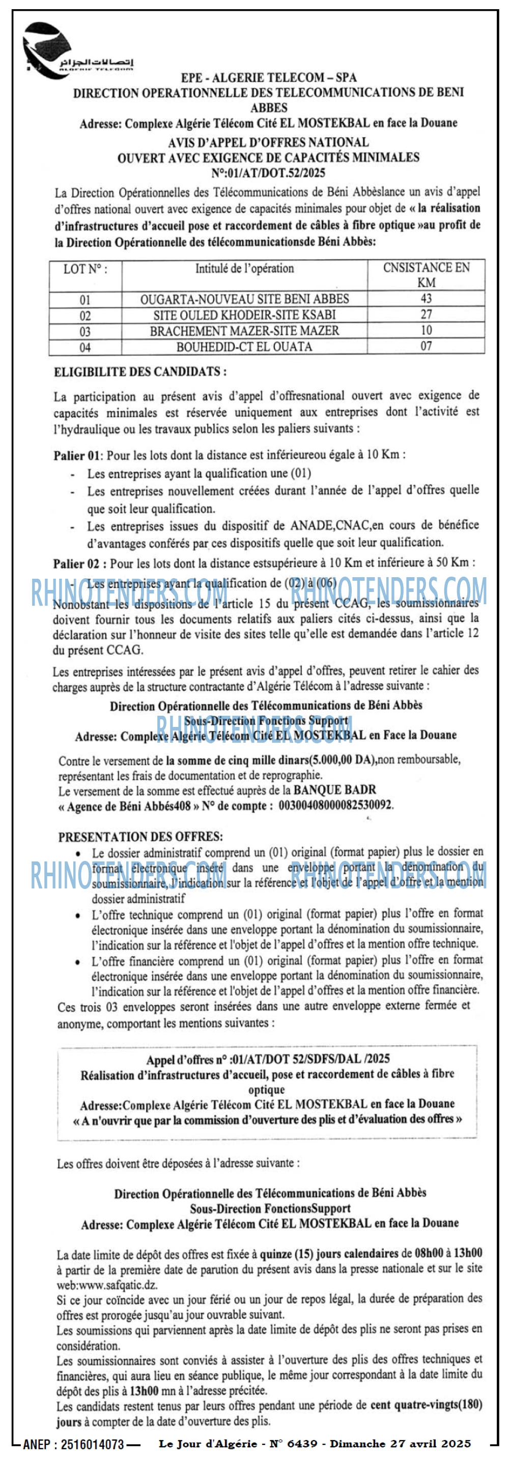 Le Jour d'Algérie