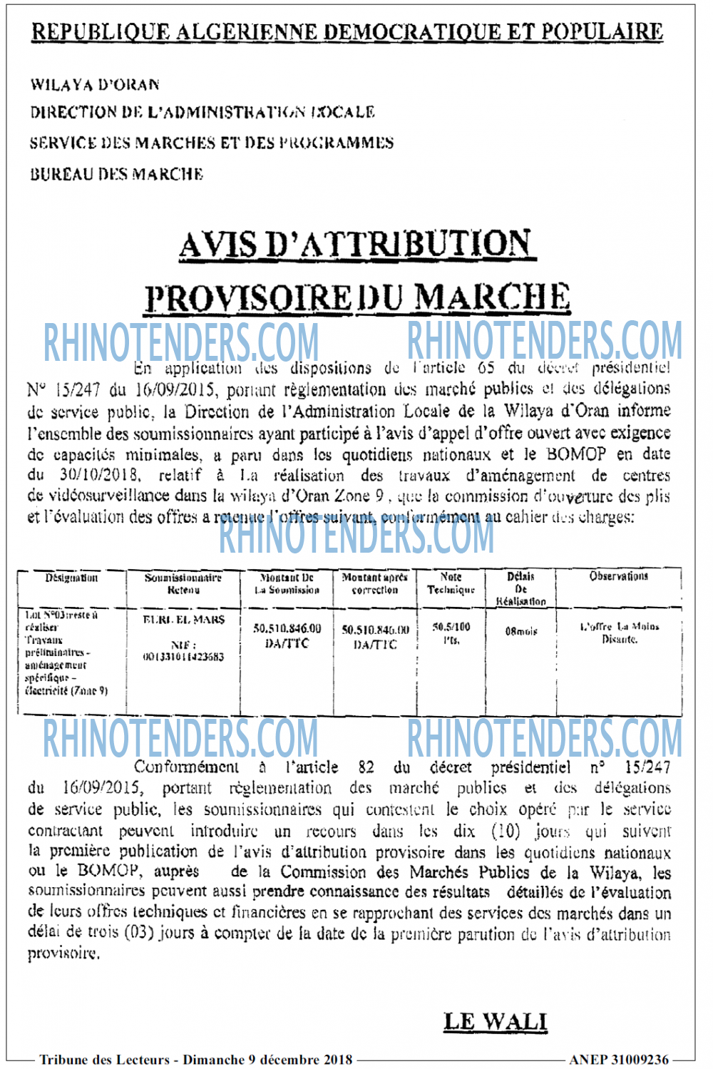 TRIBUNE DES LECTEURS