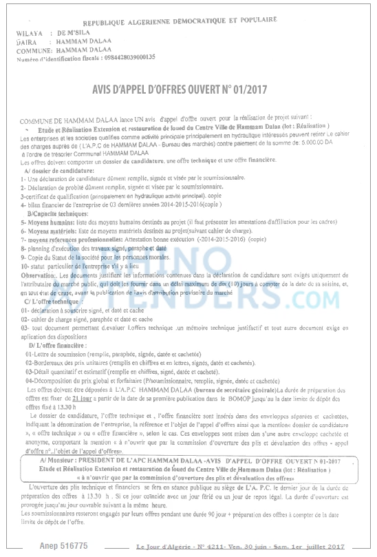 Le Jour d'Algérie
