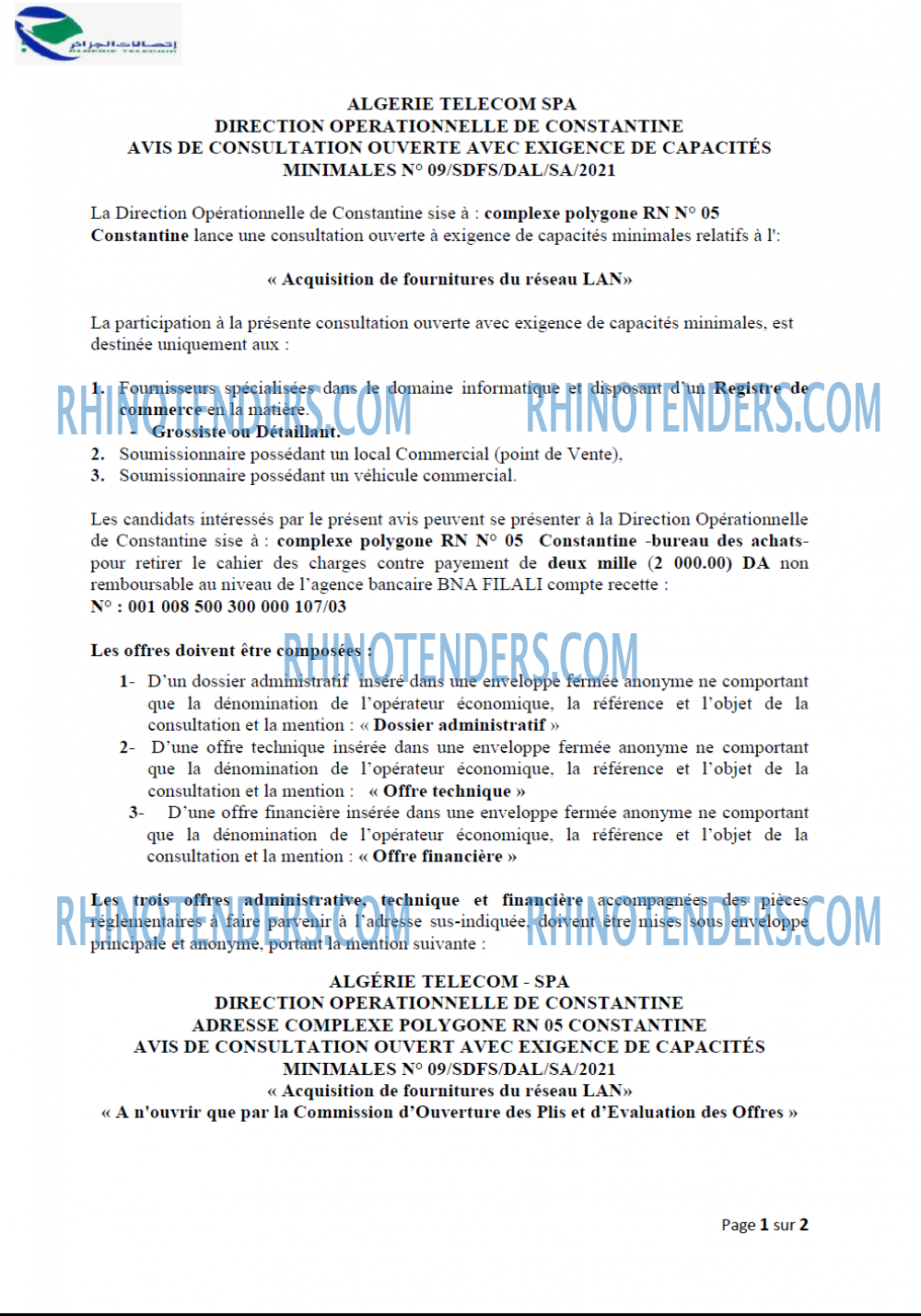Algérie Télécom