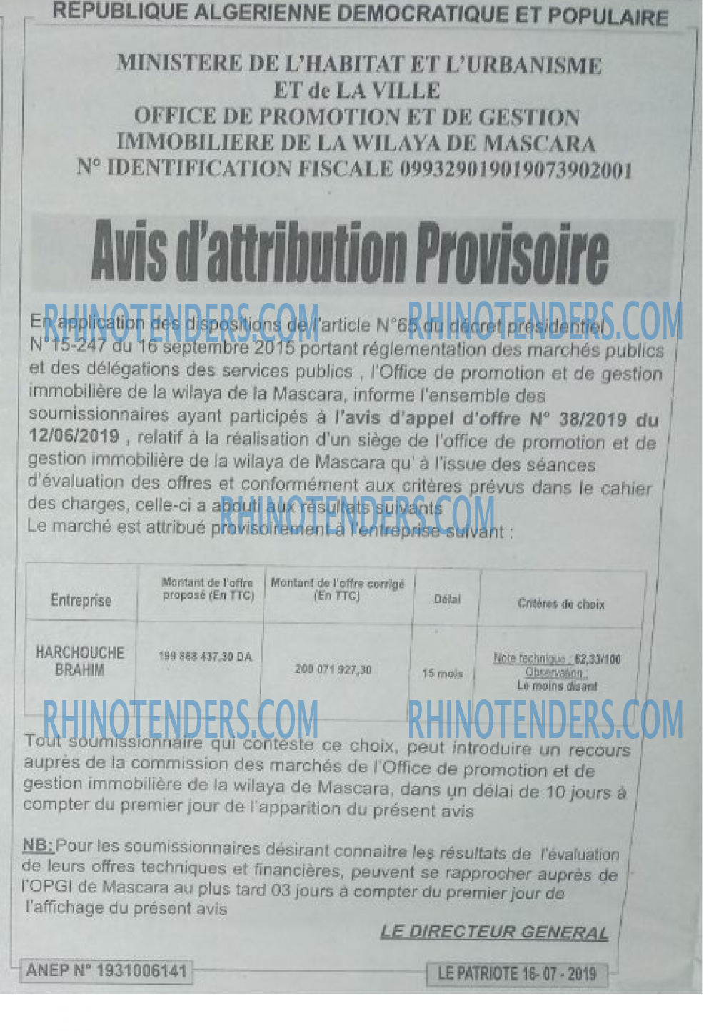 LE PATRIOTE