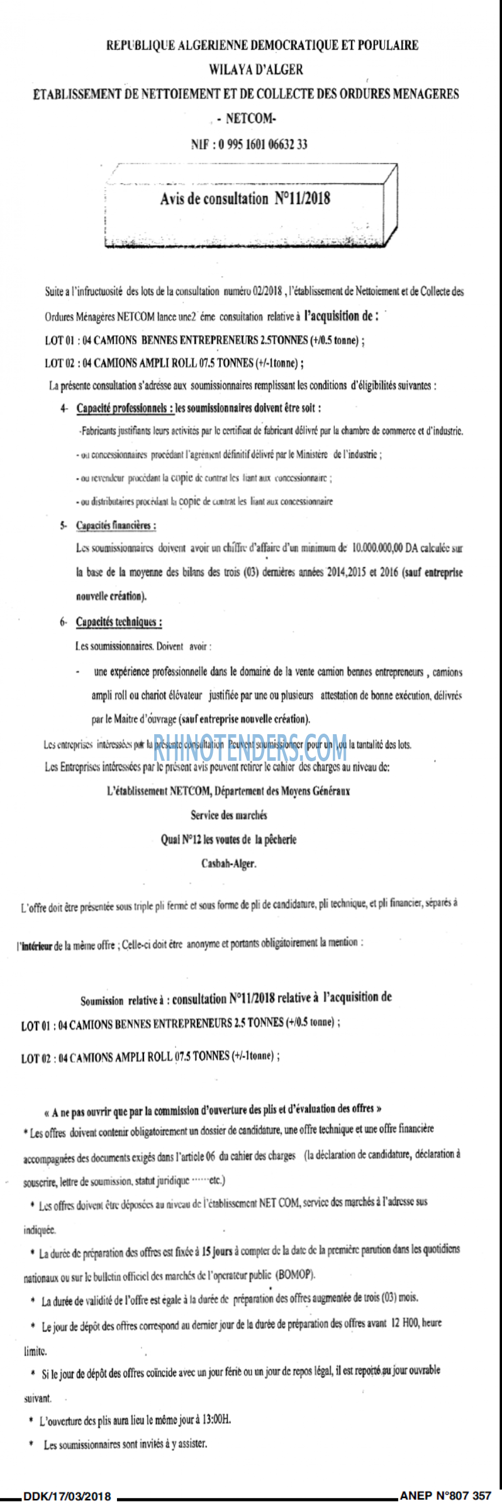 LA DEPECHE DE KABYLIE