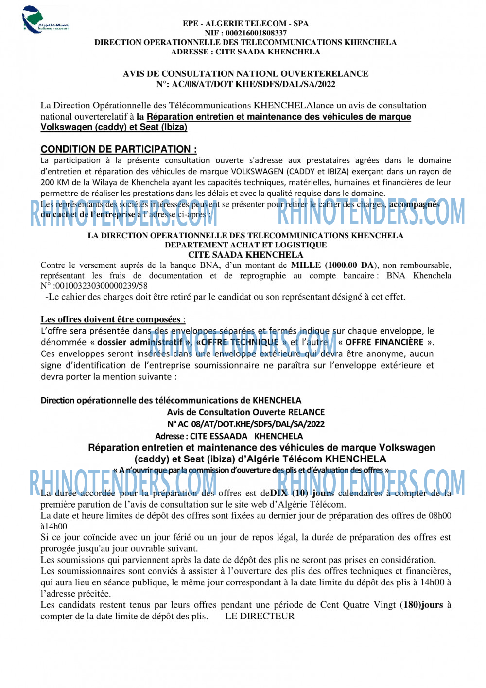 Algérie Télécom