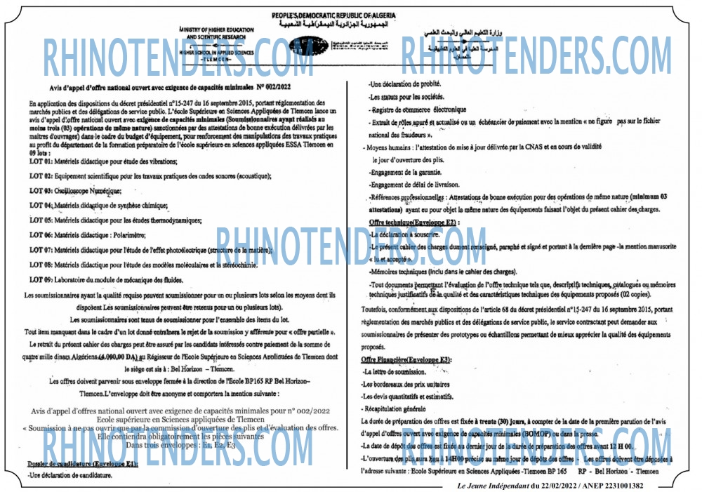 Jeune Independant