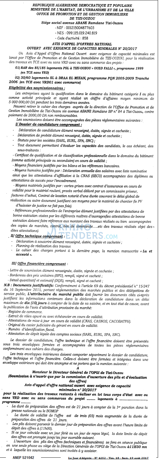 Le Jour d'Algérie