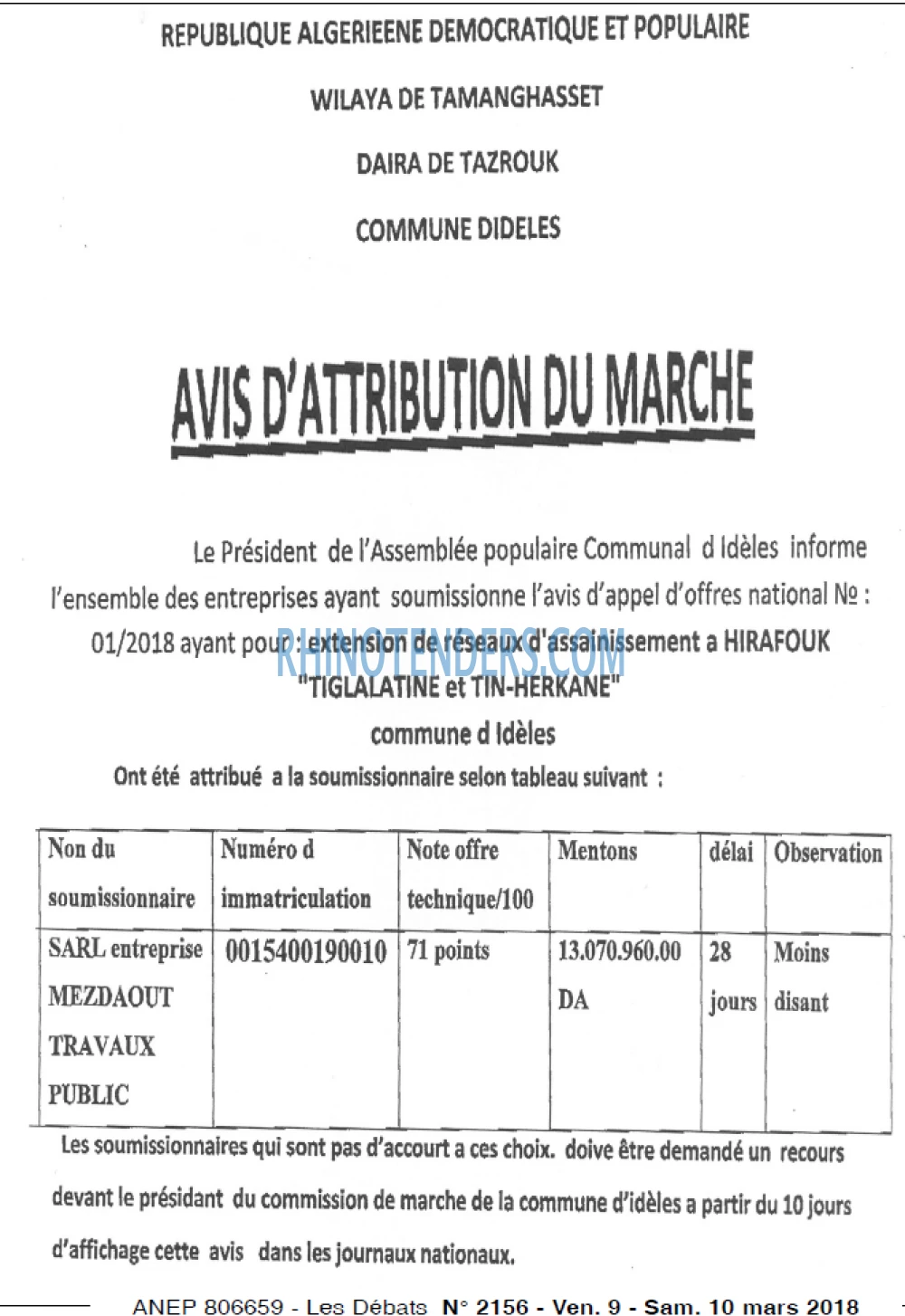 Les Debats