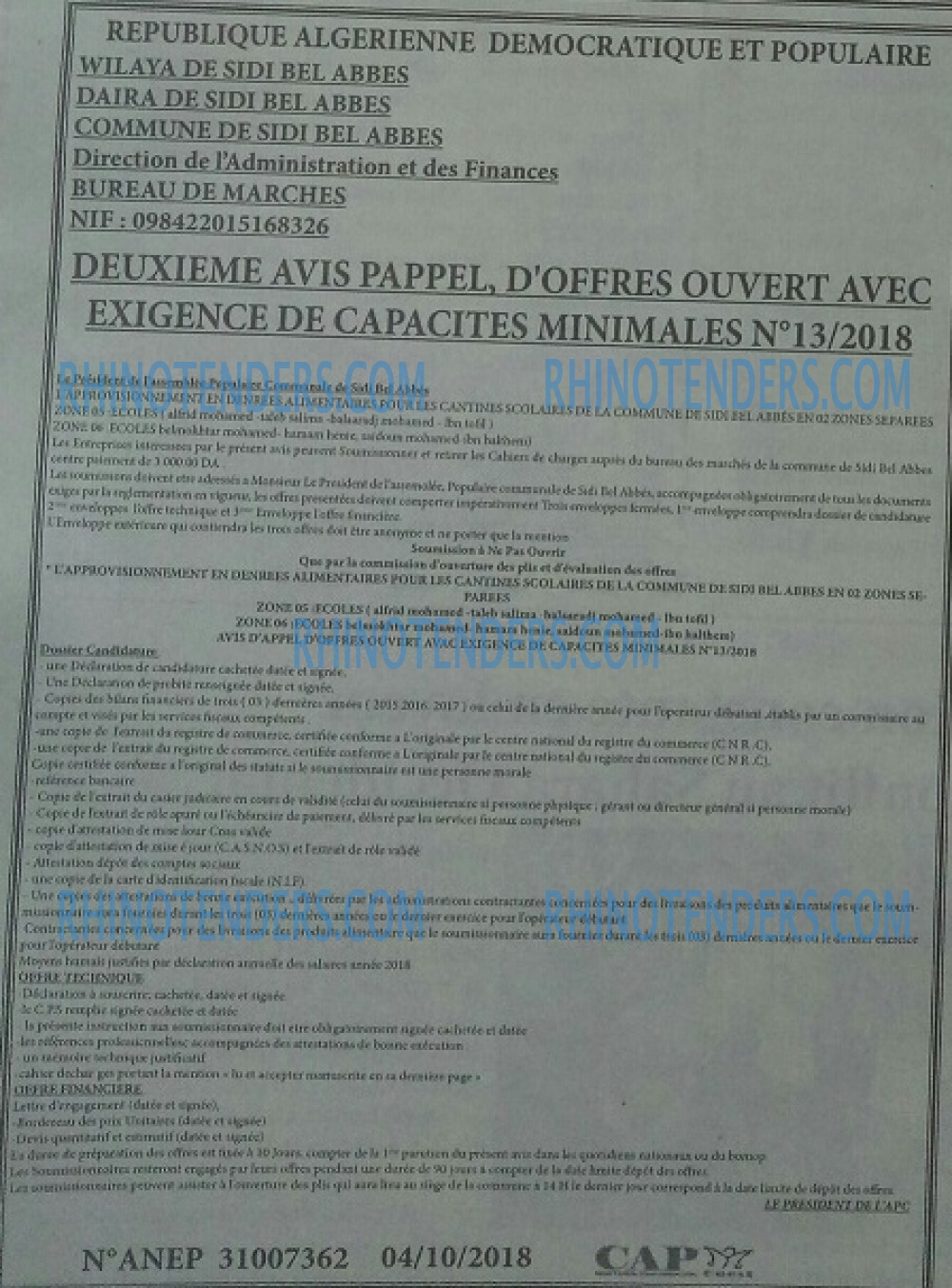 CAP OUEST