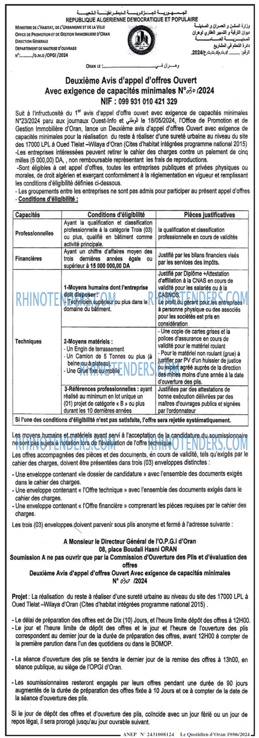 Le Quotidien d'Oran