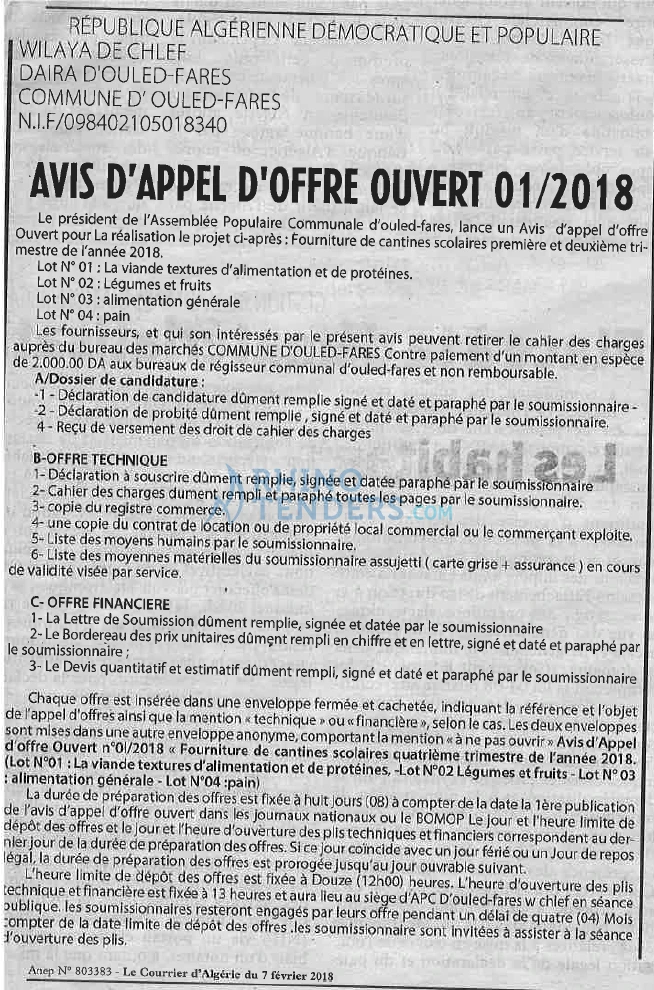 Le Courrier d'Algerie
