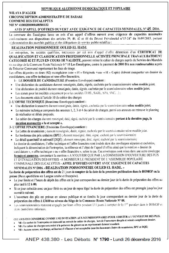 Les Debats