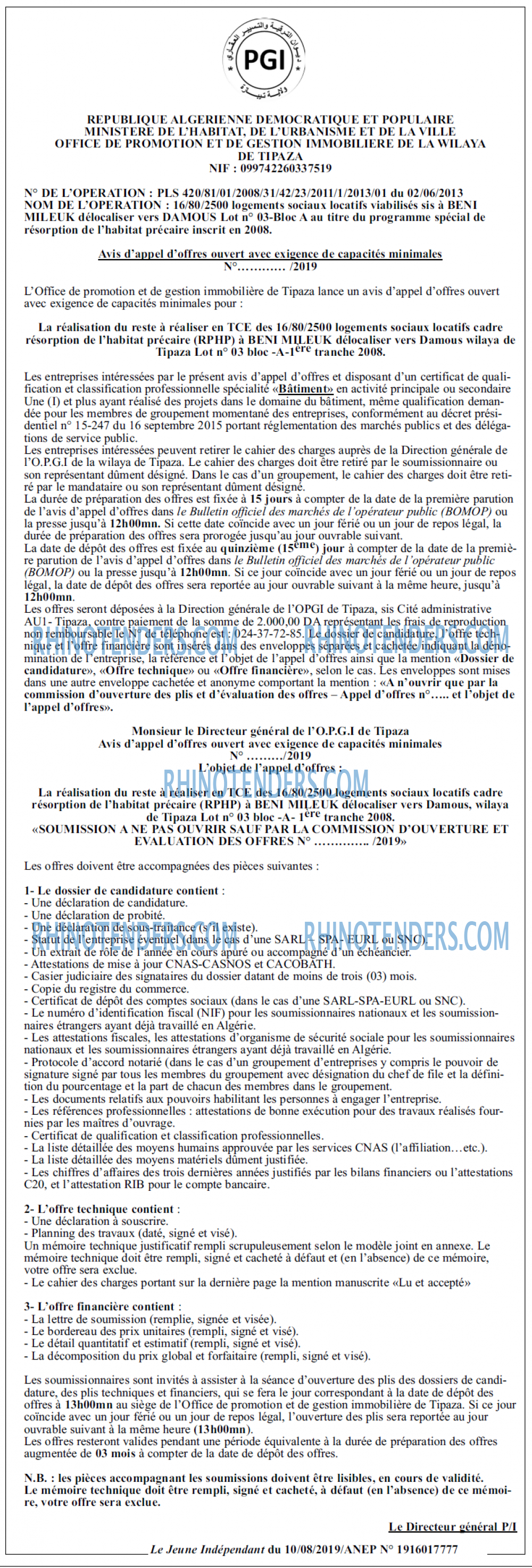 Jeune Independant