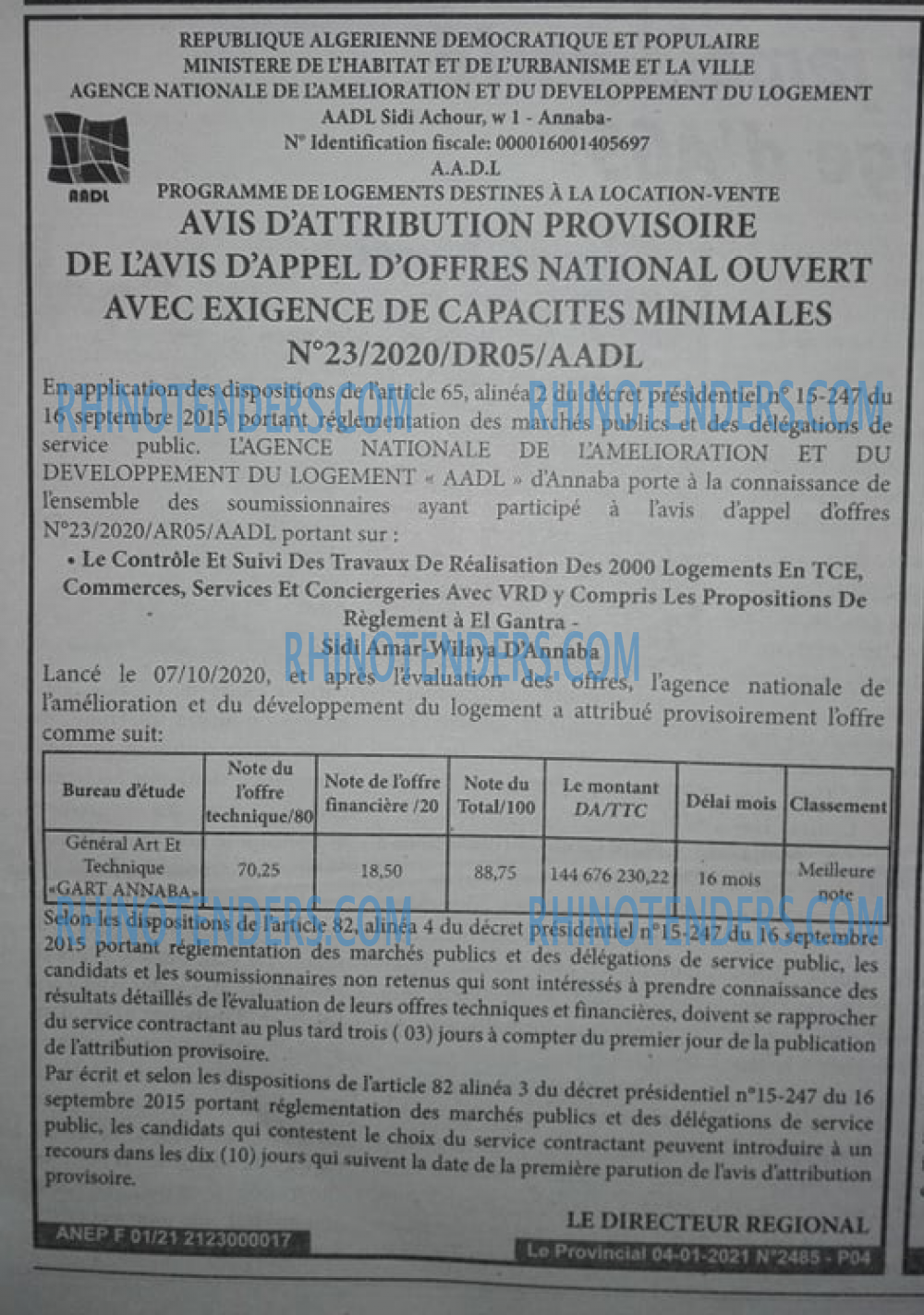 LE PROVINCIAL