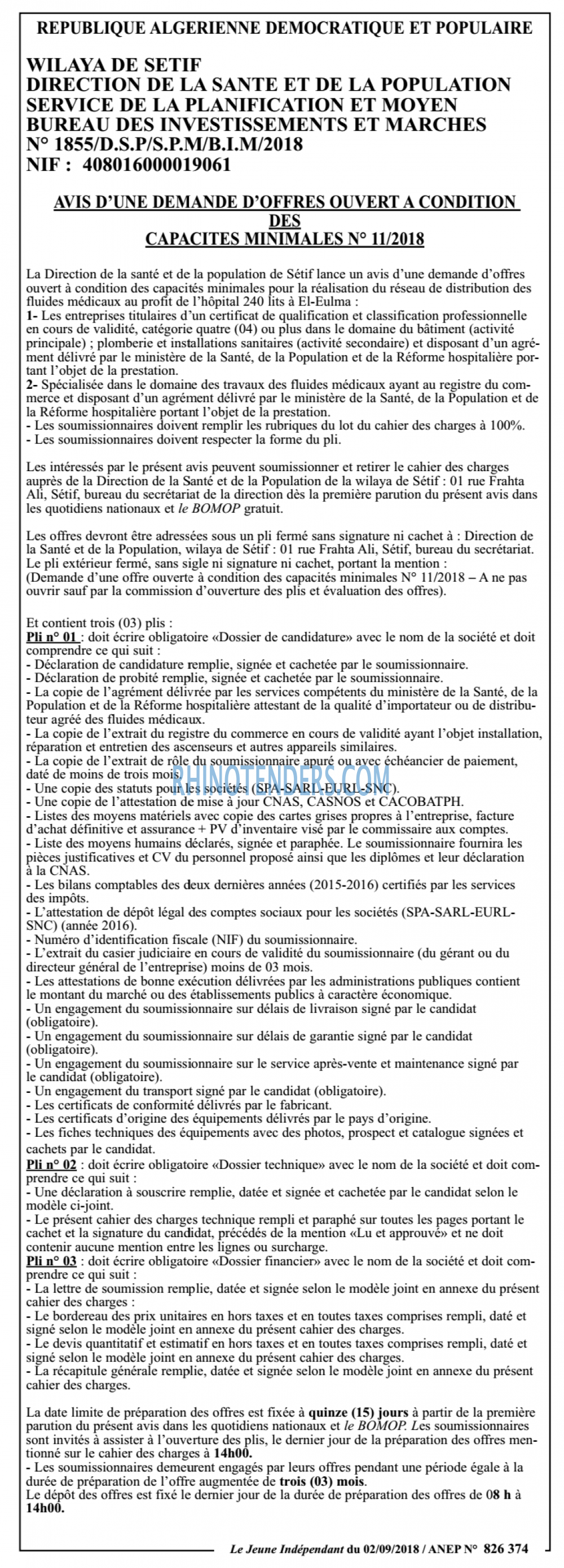 Le jeune indépendant