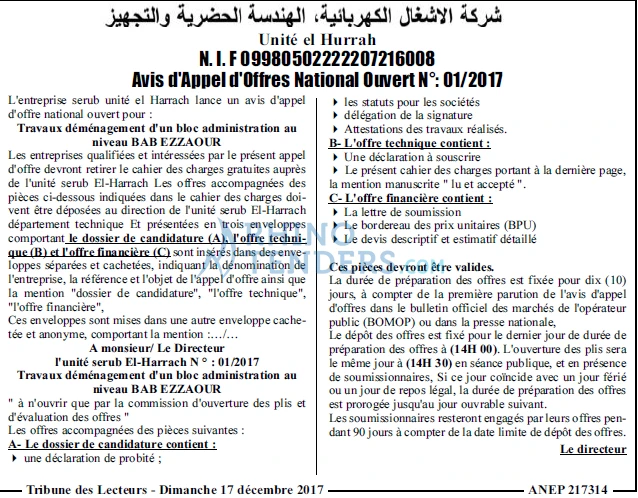 TRIBUNE DES LECTEURS