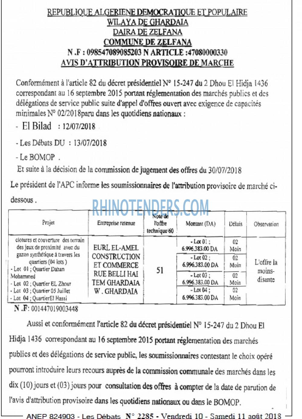 Les Debats