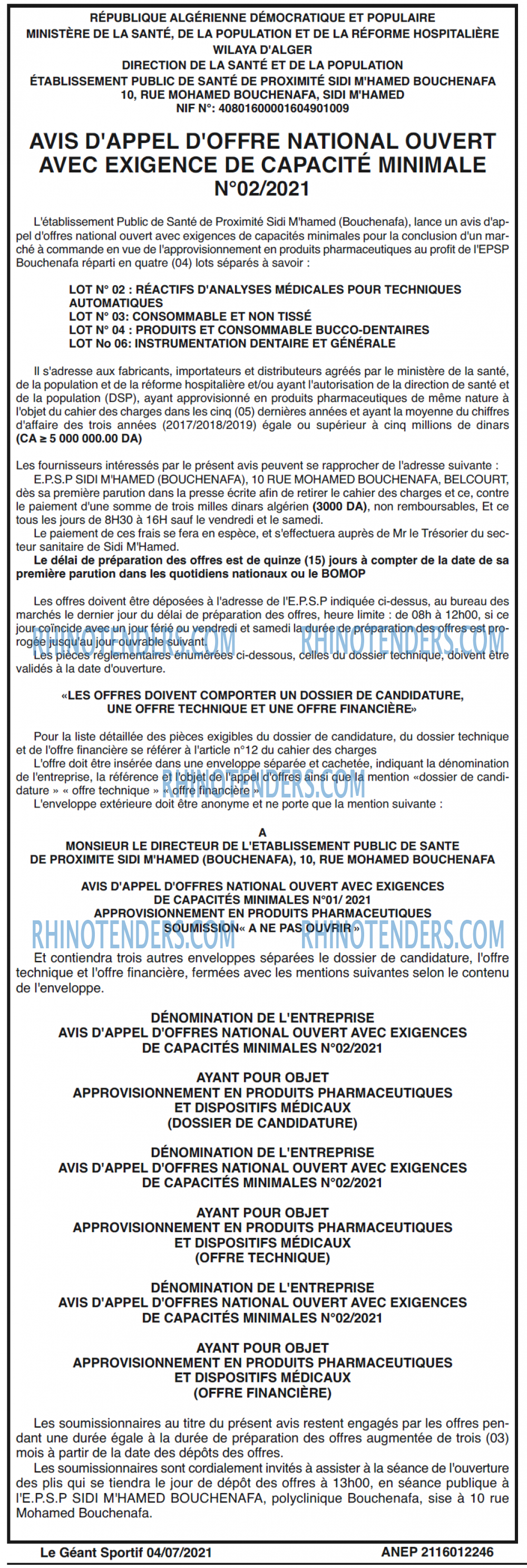 le geant sportif