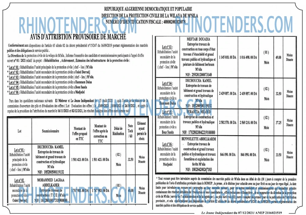Jeune Independant