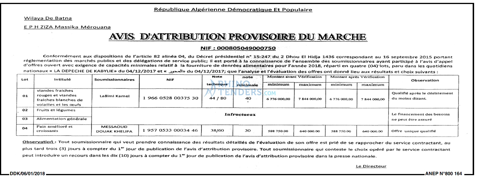 LA DEPECHE DE KABYLIE