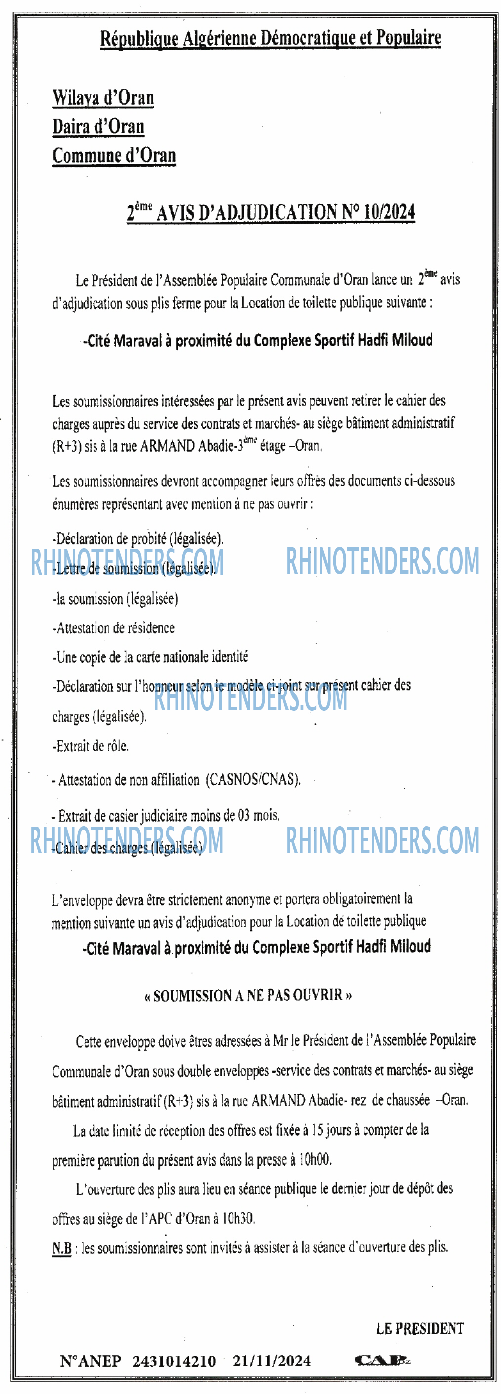 CAP OUEST