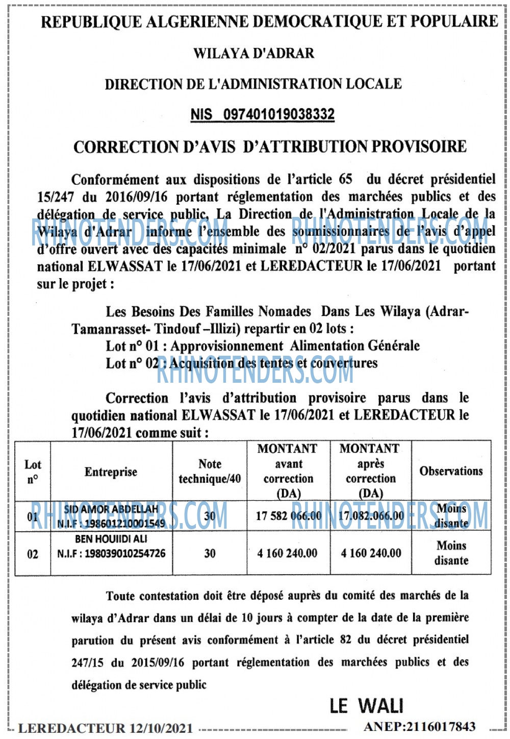 LE REDACTEUR