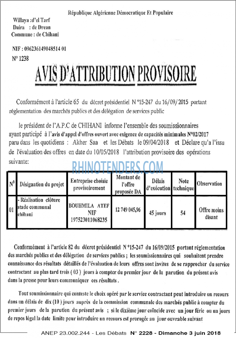 Les Debats