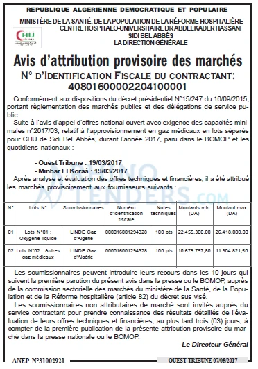 ouest TRIBUNE