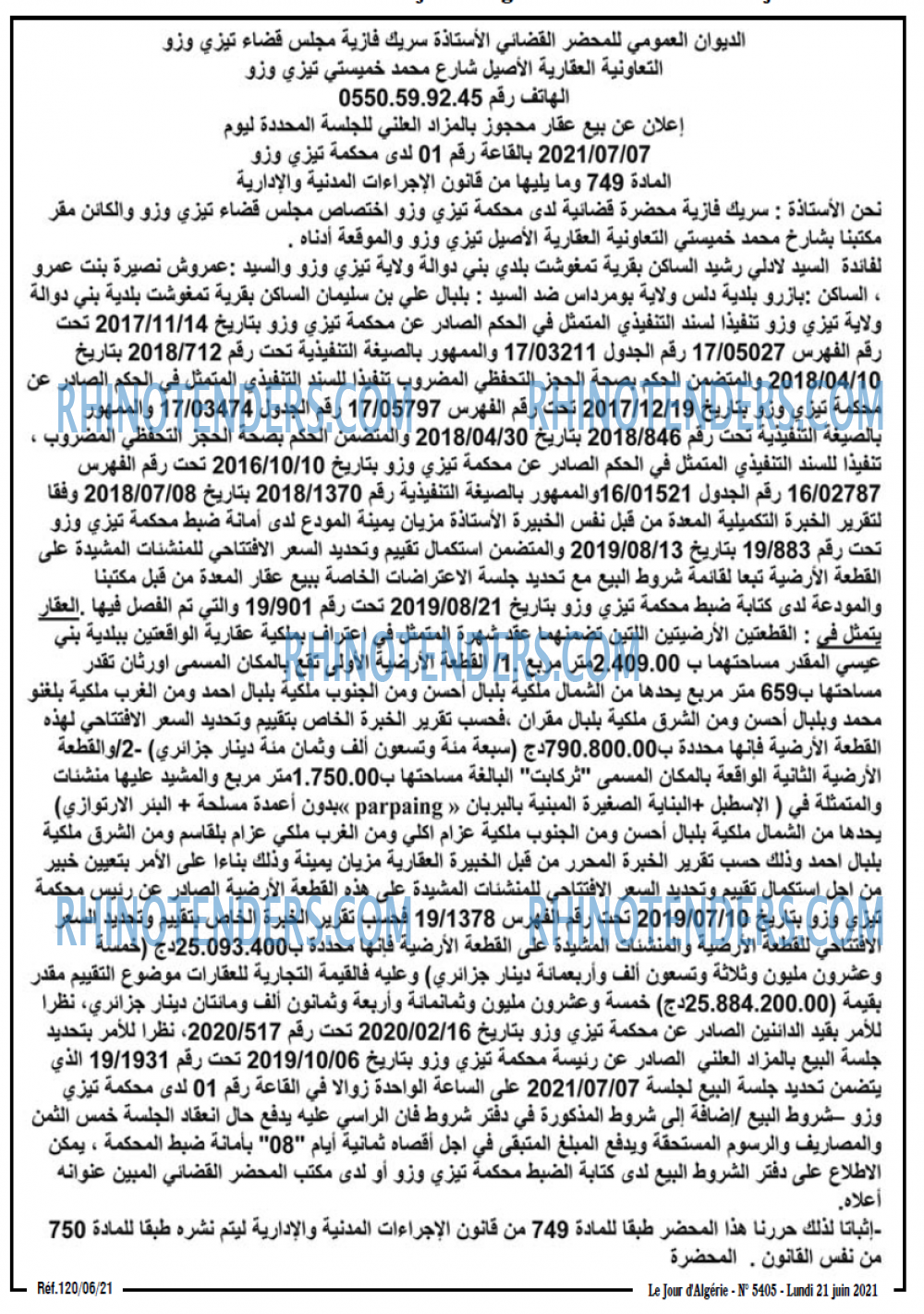 Le Jour d'Algérie