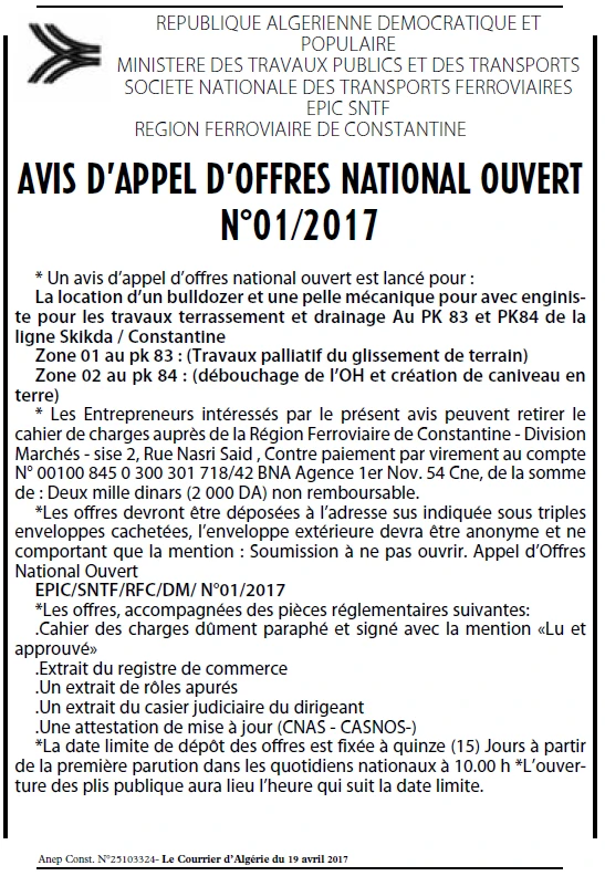 Le Courrier d'Algerie