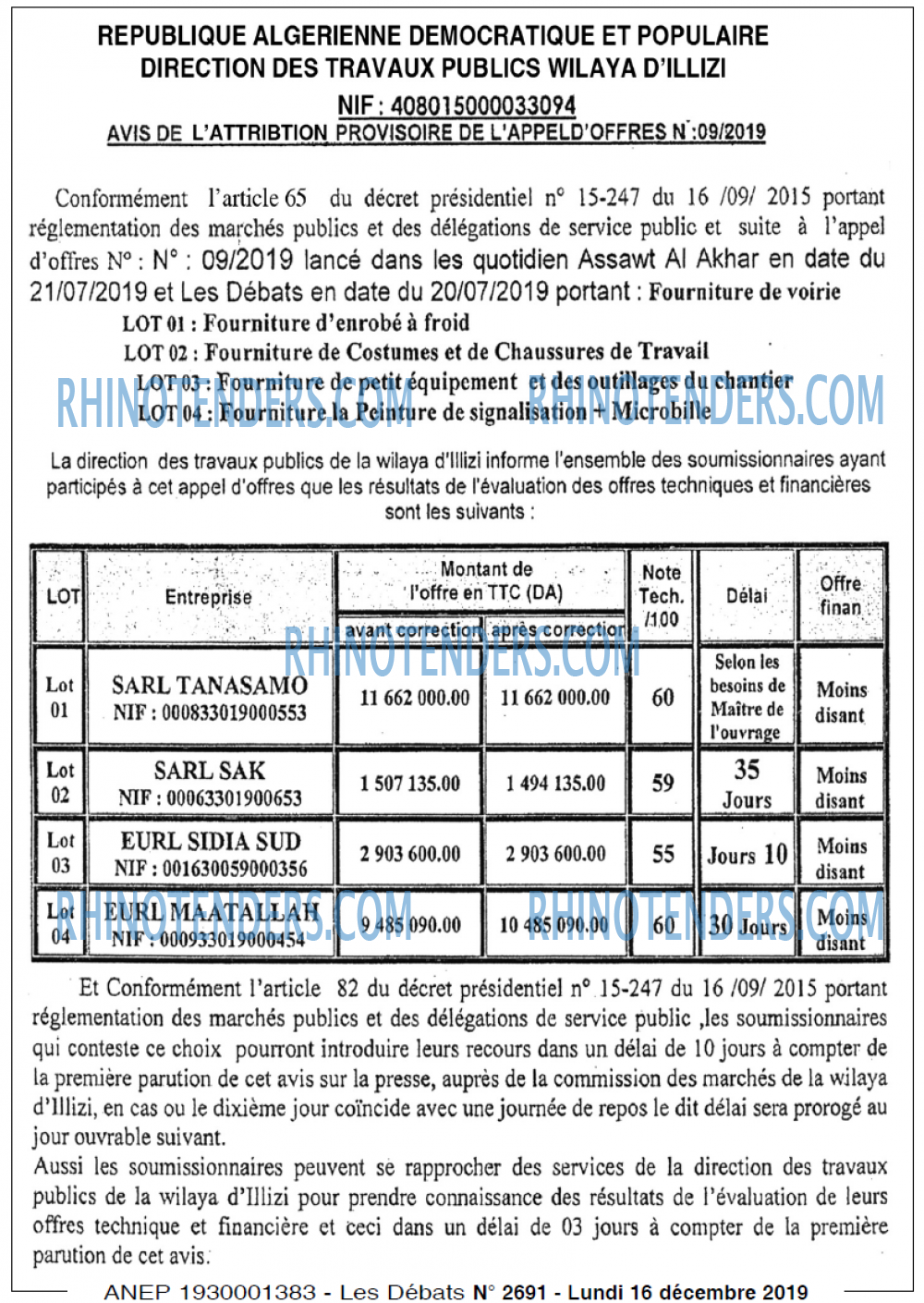 Les Debats
