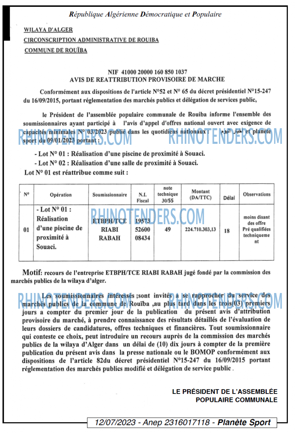 PLANETE SPORT