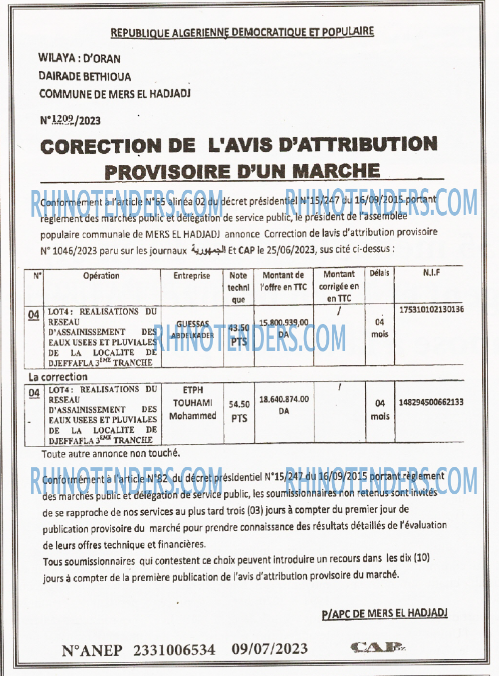 CAP OUEST
