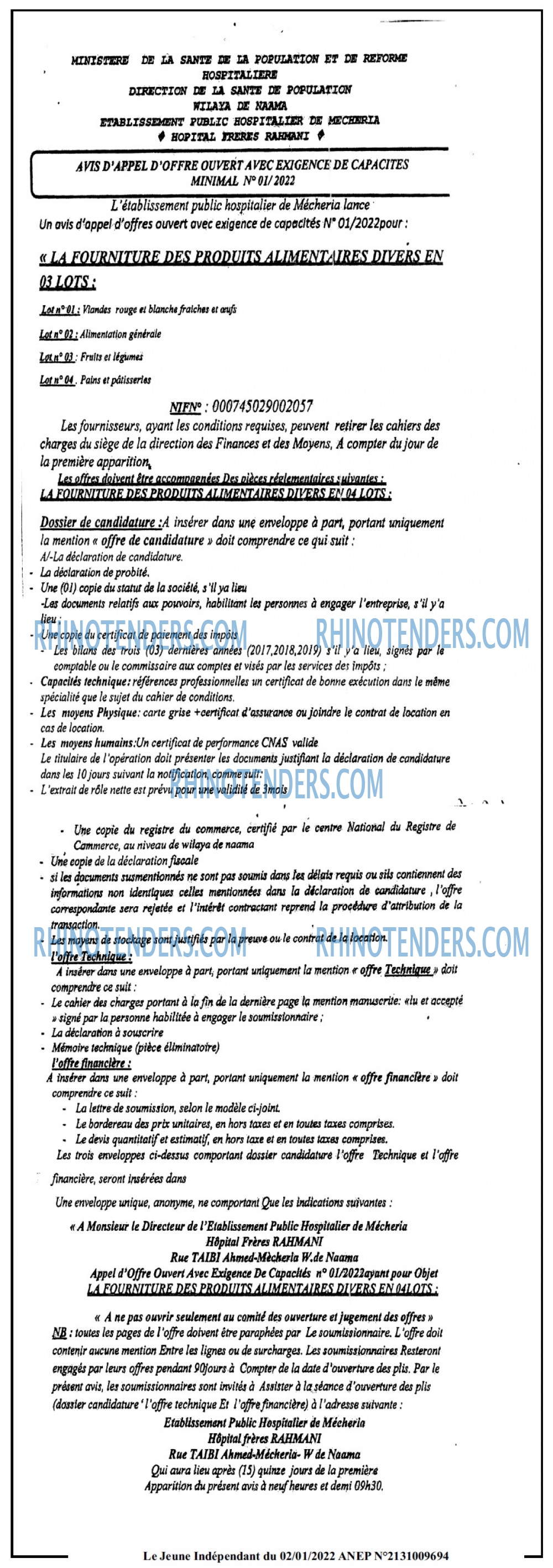 Jeune Independant