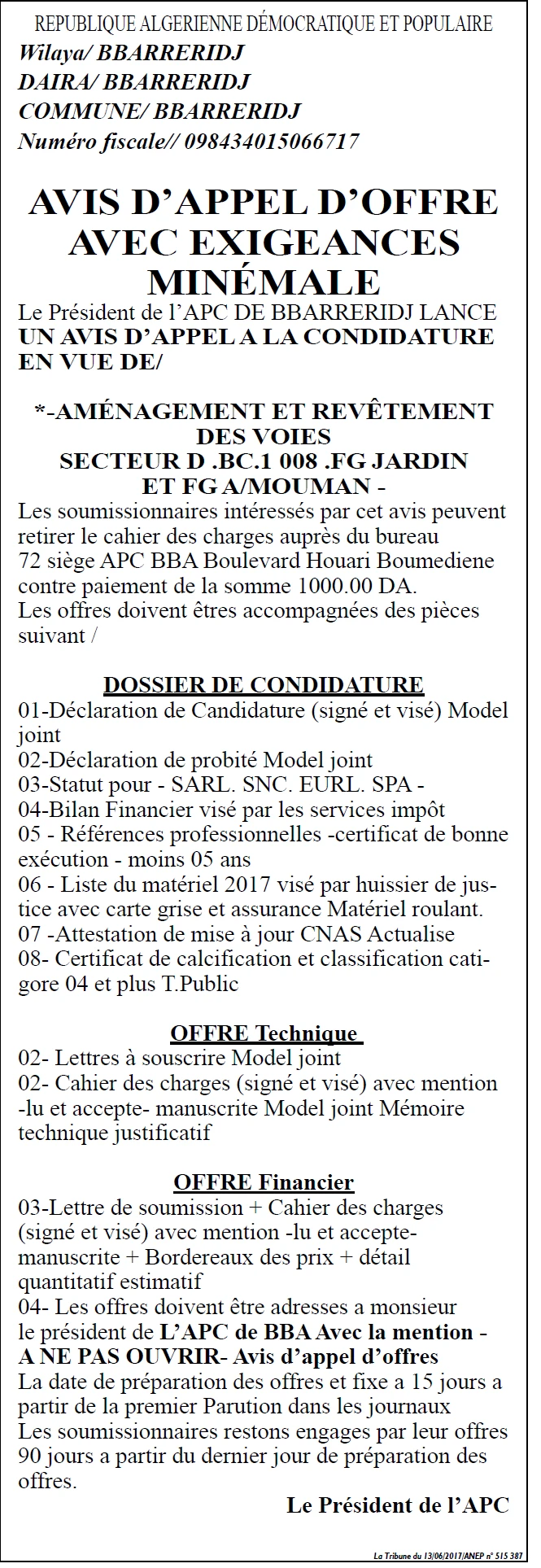La Tribune
