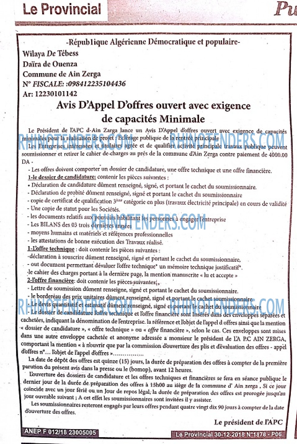 LE PROVINCIAL