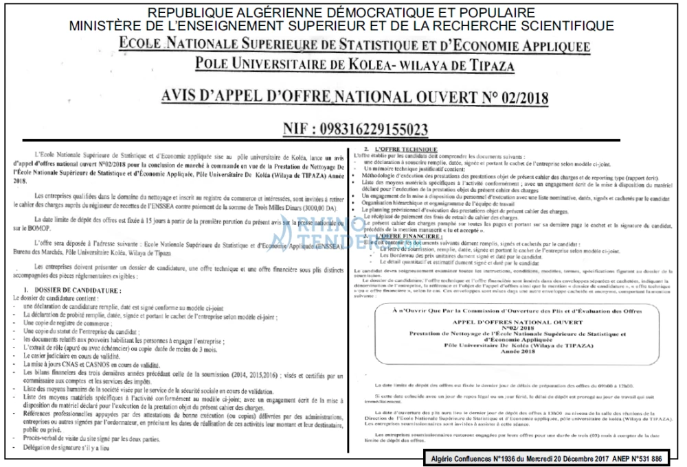 Algerie Confluence