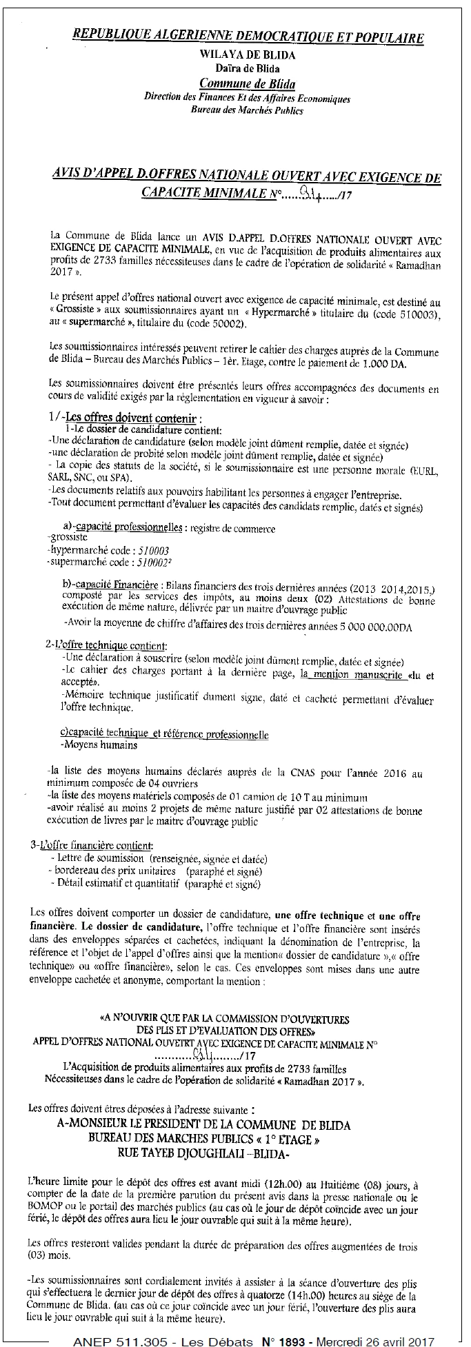 Les Debats