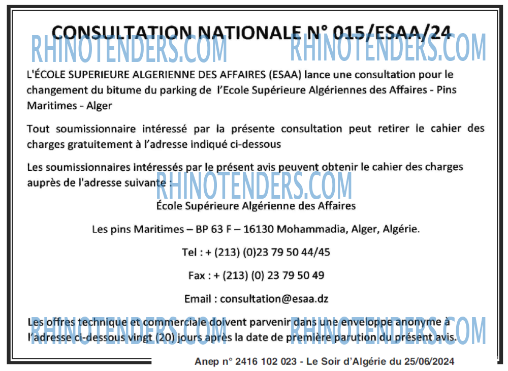 LE SOIR D'ALGERIE