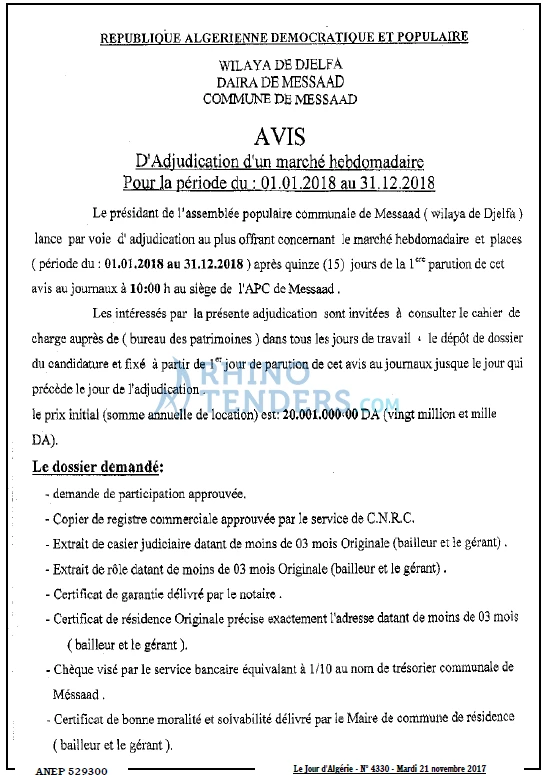 Le Jour d'Algérie