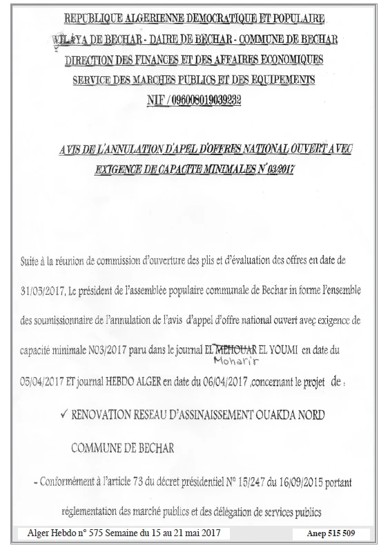 Alger Hebdo