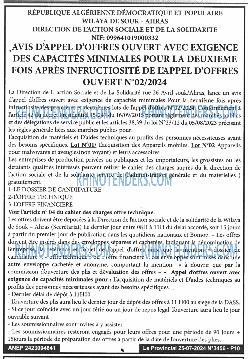 LE PROVINCIAL